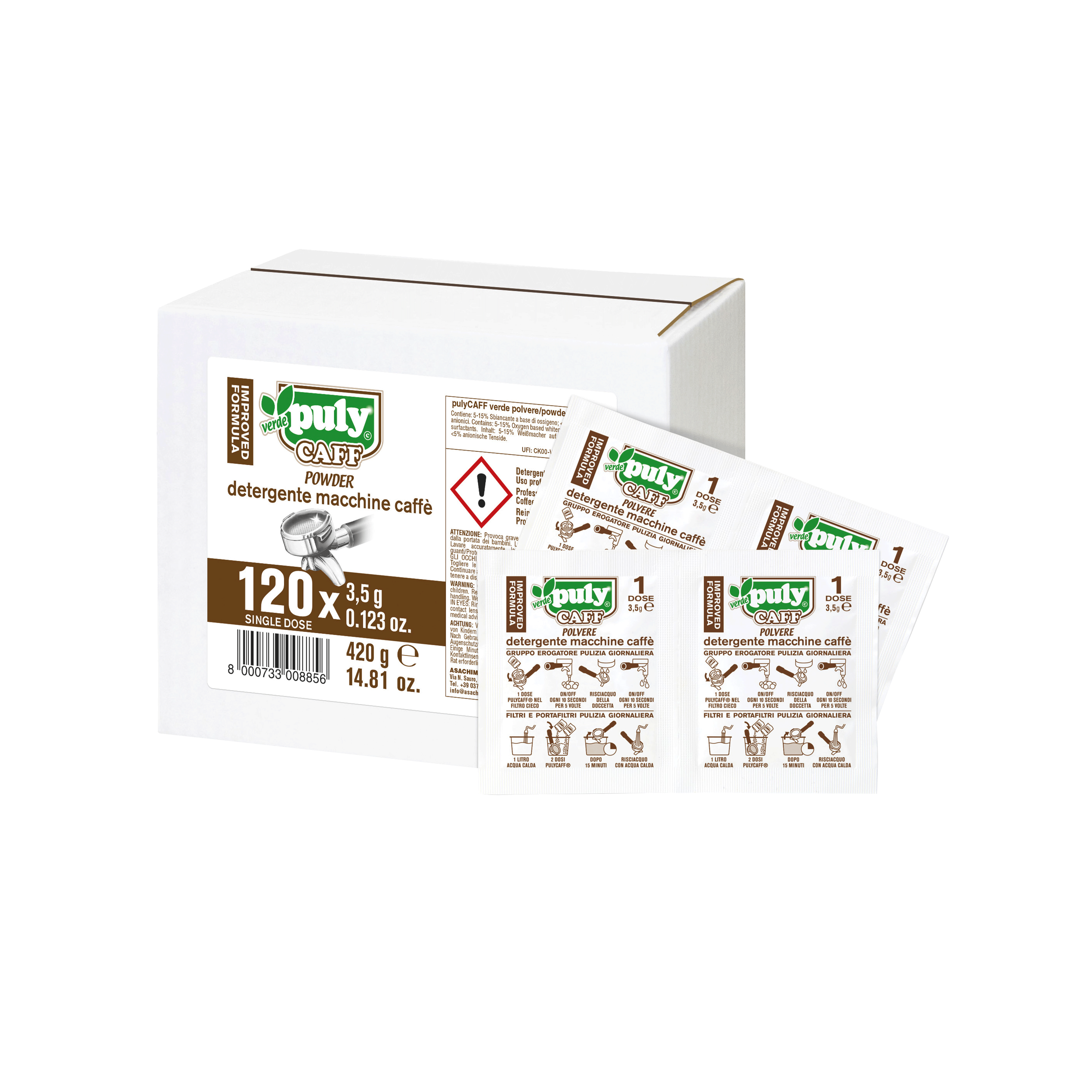pulyCAFF Verde_Monodose