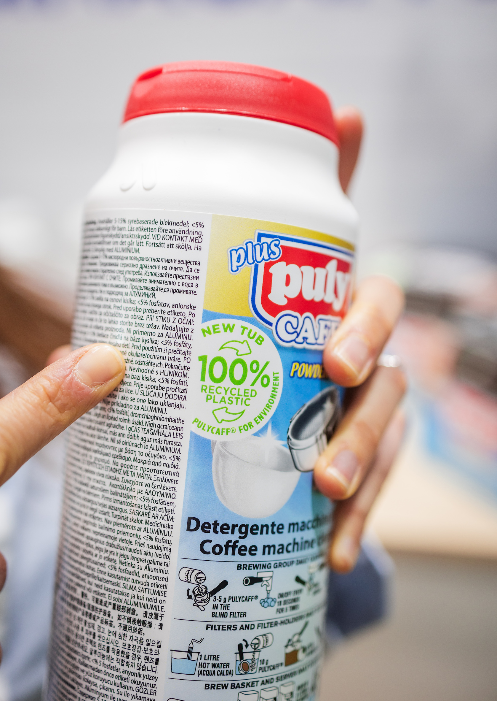 pulyCAFF at Host, on the side of the environment, baristas and as Cleaning Sponsor